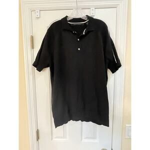 Sean John Black Polo Shirt Size 2XL